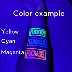 Temporäres Klebetattoo – „Trance Schlampe“