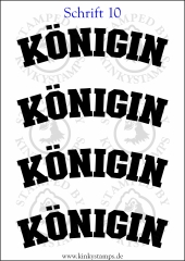 Temporäres Klebetattoo „Königin“