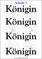 Temporäres Klebetattoo „Königin“