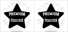 Temporäres Brustwarzen-Tattoo „Premium Fickstück“