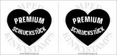 Temporäres Brustwarzen-Tattoo „Premium Schluckstück“