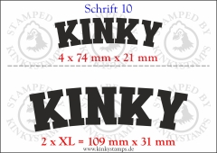 Temporäres Klebetattoo „Kinky“