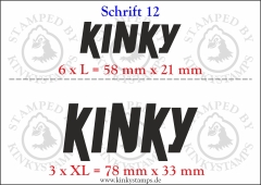 Temporäres Klebetattoo „Kinky“