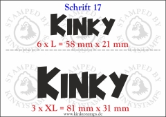 Temporäres Klebetattoo „Kinky“