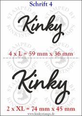 Temporäres Klebetattoo „Kinky“