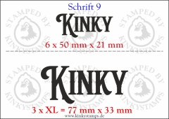 Temporäres Klebetattoo „Kinky“