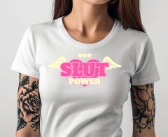 DTF Bügelmotiv Slut Power