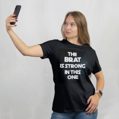 DTF-Bügelfolie - The Brat is Strong in this one-