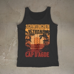 DTF-Bügelfolie - Cap DAgde Schweinchenstrand -