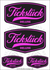 DTF-Bügelfolie -Fickstück Deluxe -