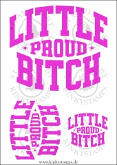 DTF-Bügelfolie -Little proud bitch -