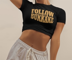 DTF-Bügelfolie -Follow me for bukkake -