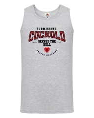 Herren Tanktop „Cuckold – Submissive League“