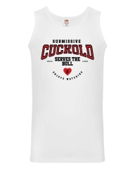Herren Tanktop „Cuckold – Submissive League“