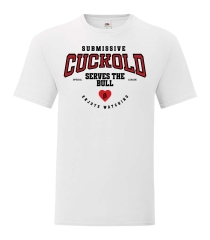 T-Shirt „Cuckold – Submissive League“