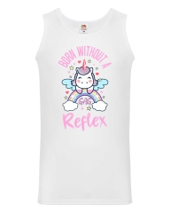 Herren Tanktop - Born without a gag reflex -