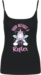 Damen Top mit Träger - Born without a gag reflex -