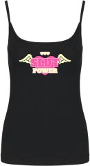 Damen Top mit Träger - Slut Power -