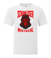 T-Shirt „Schamloser Mistkerl“