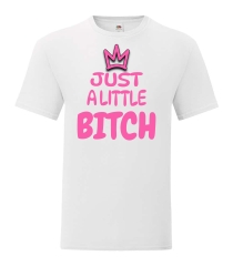 T-Shirt „Just a little Bitch“