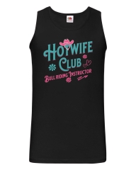 Herren Tanktop - Hotwife Club Bull riding Instructur -