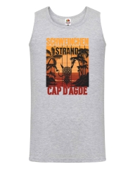 Herren Tanktop - Schweinchenstrand Cap DAgde -
