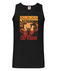 Herren Tanktop - Schweinchenstrand Cap DAgde -