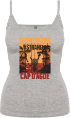 Damen Top mit Träger - Schweinchenstrand Cap DAgde -