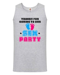 Herren Tanktop - Thanks for coming to our Sex Party -