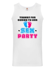 Herren Tanktop - Thanks for coming to our Sex Party -