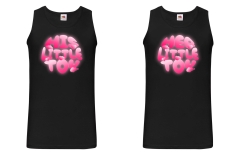 Herren Tanktop “His Little Toy” oder “Her Little Toy”