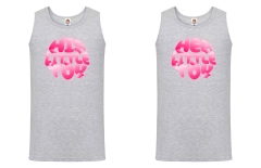 Herren Tanktop “His Little Toy” oder “Her Little Toy”