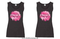 Damen Tanktop “His Little Toy” oder “Her Little Toy”