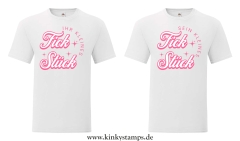 Herren T-Shirt “Sein kleines Fickstück” oder “Ihr kleines Fickstück”