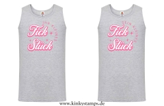 Herren Tanktop “Sein kleines Fickstück” oder “Ihr kleines Fickstück”