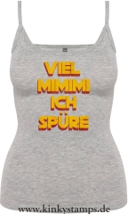 Damen Top mit Träger Viel Mimimi ich spüre