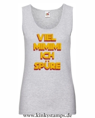 Damen Tanktop Viel Mimimi ich spüre