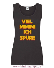 Damen Tanktop Viel Mimimi ich spüre