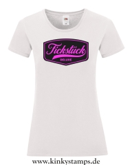Damen T-Shirt rund Ausschnitt Premium Fickstück