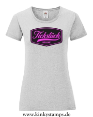 Damen T-Shirt rund Ausschnitt Premium Fickstück
