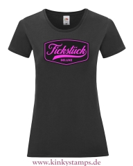 Damen T-Shirt rund Ausschnitt Premium Fickstück
