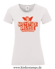 Damen T-Shirt rund Ausschnitt Miststück Deluxe