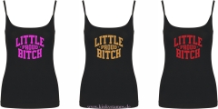 Damen Top mit Träger Little Proud Bitch