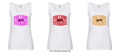 Damen-Tanktop „Follow me for Bukkake“