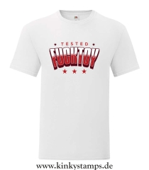 Herren T-Shirt Tested Fucktoy