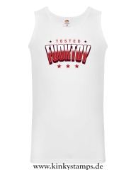 Herren Tanktop Tested Fucktoy