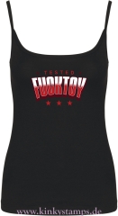 Damen Top mit Träger Tested Fucktoy