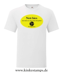 Herren T-Shirt Nett hier. Aber haben sie schon meine Sub gefickt?