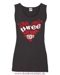 Damen Tanktop Love my three hole mare