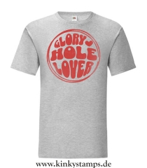 Herren T-Shirt Gloryhole Lover